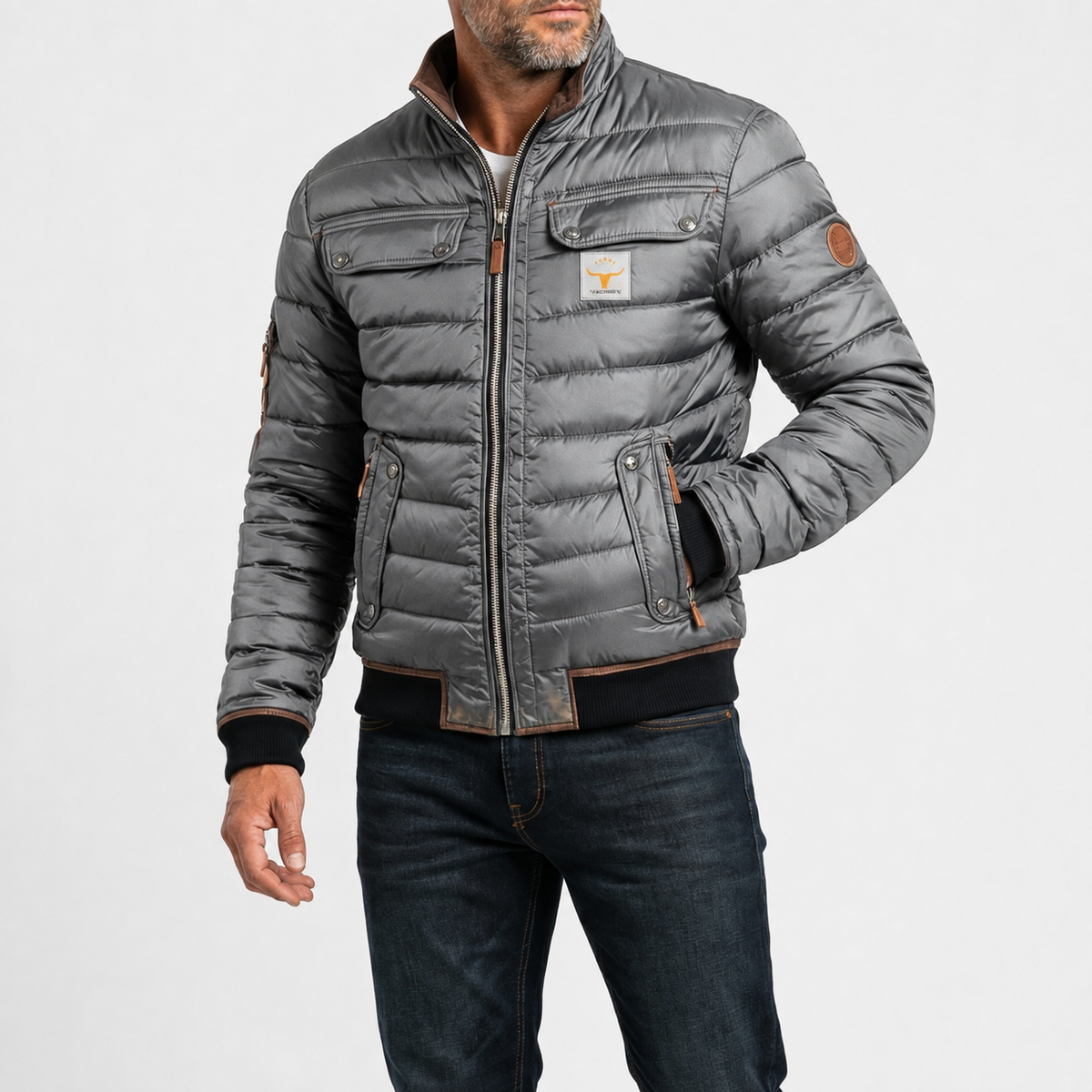 Varel™ | Pikowana Kurtka w Stylu Vintage