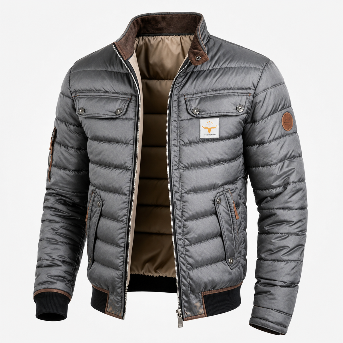 Varel™ | Pikowana Kurtka w Stylu Vintage