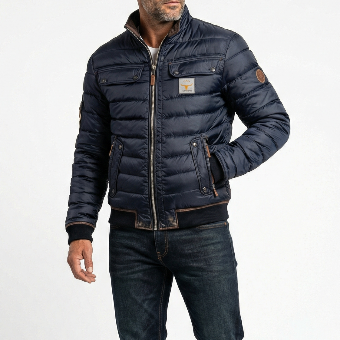 Varel™ | Pikowana Kurtka w Stylu Vintage