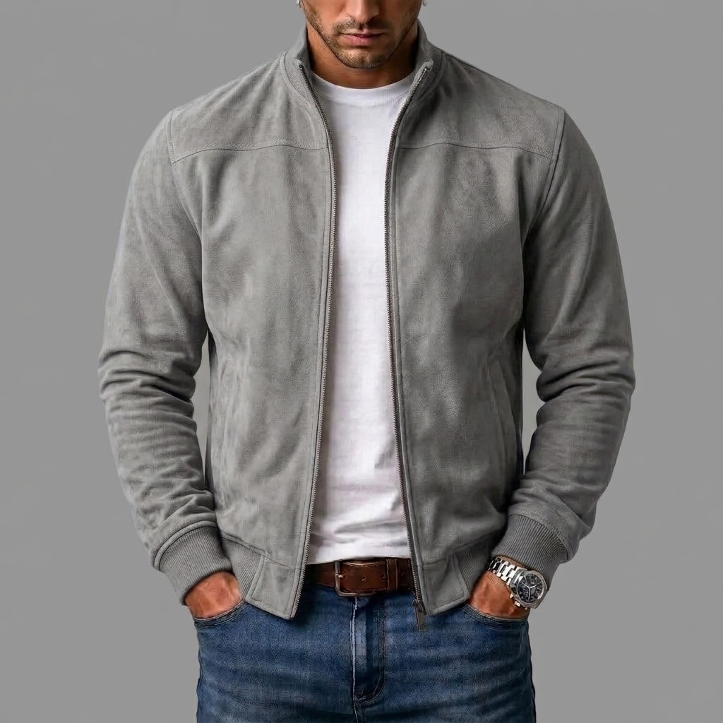 Varel™ | Zamszowa Kurtka Bomber