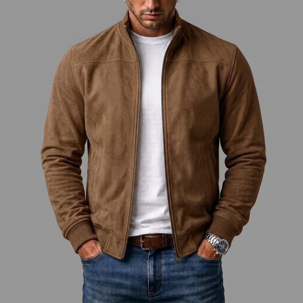 Varel™ | Zamszowa Kurtka Bomber